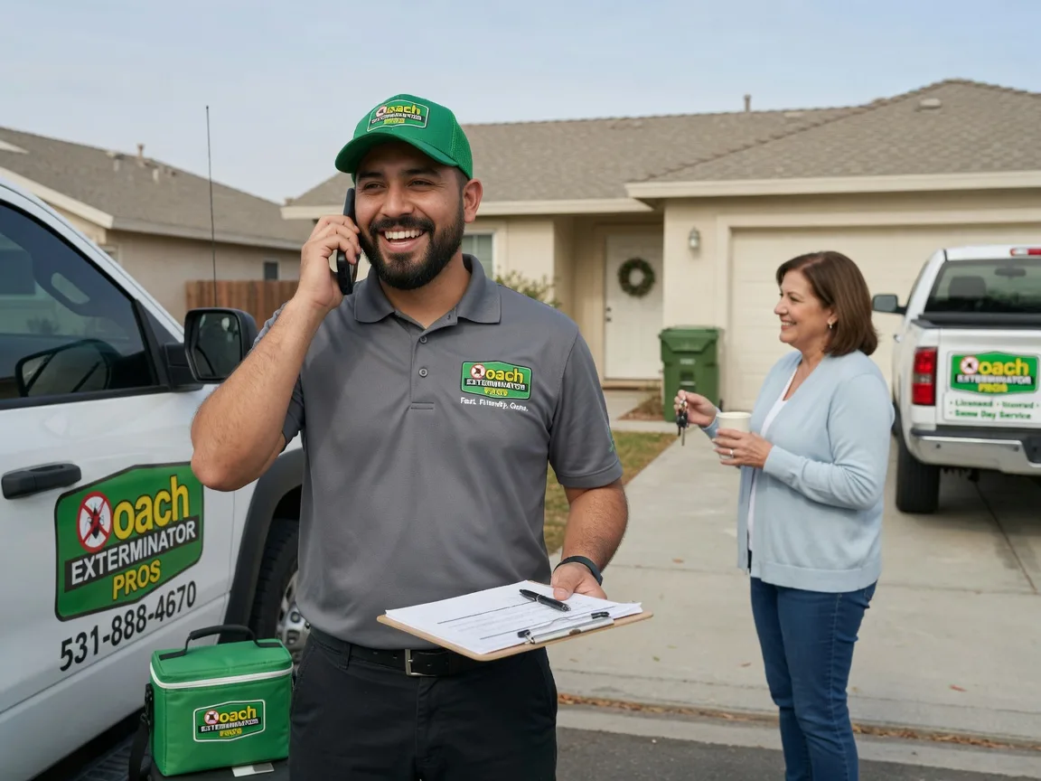 Pest Control Roach Exterminator Bowersville, OH FAQs
